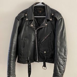 Vintage leather jacket size 42